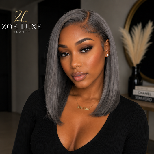 Vietnamese Natural Gray Hair Extensions