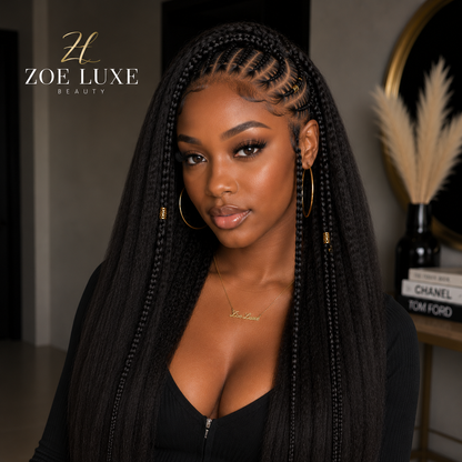 Yaki Straight Bulk Human Hair Extensions