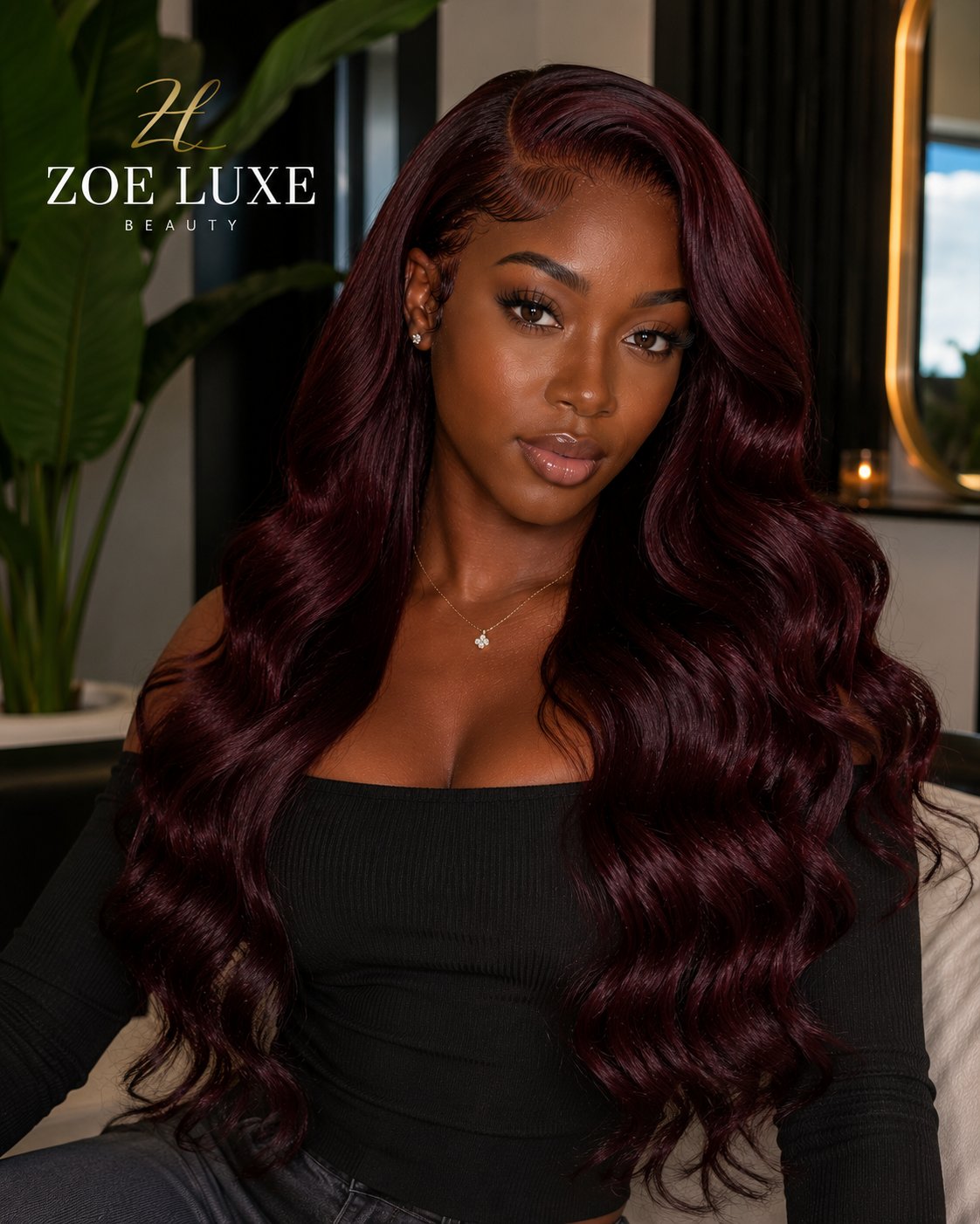 Burgundy Body Wave Bundles