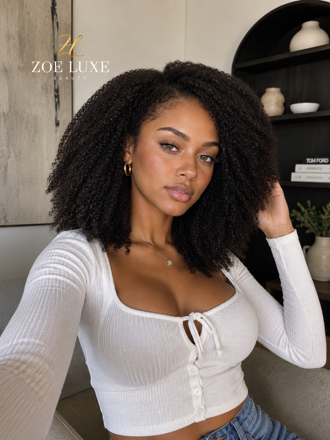 Afro Kinky Curly Clip-In
