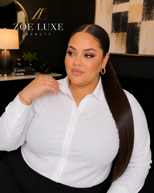 Dark Brown Ponytail