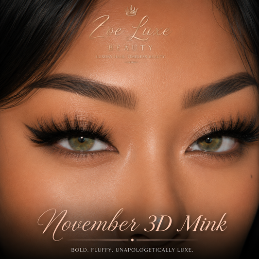 November 3D Mink Lashes 25mm