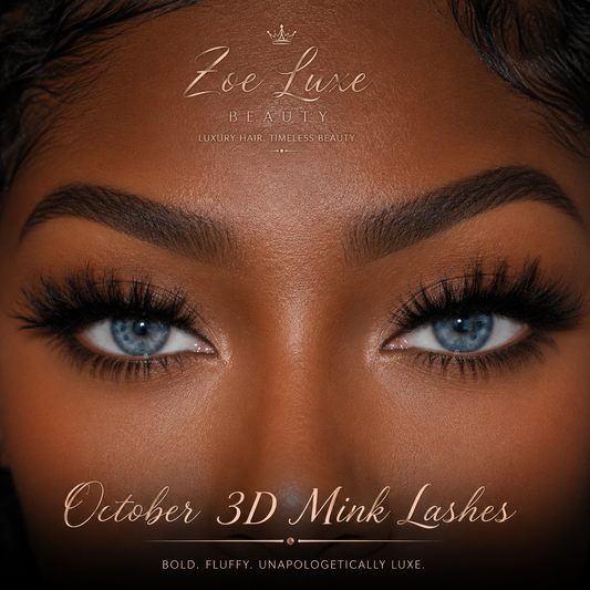 October 3D Mink Lashes 25mm
