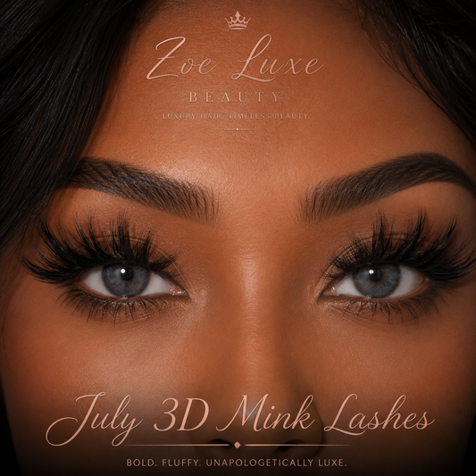 July 3D Mink Lashes 25mm