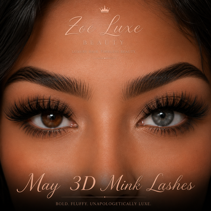 May 3D Mink Lashes 25mm