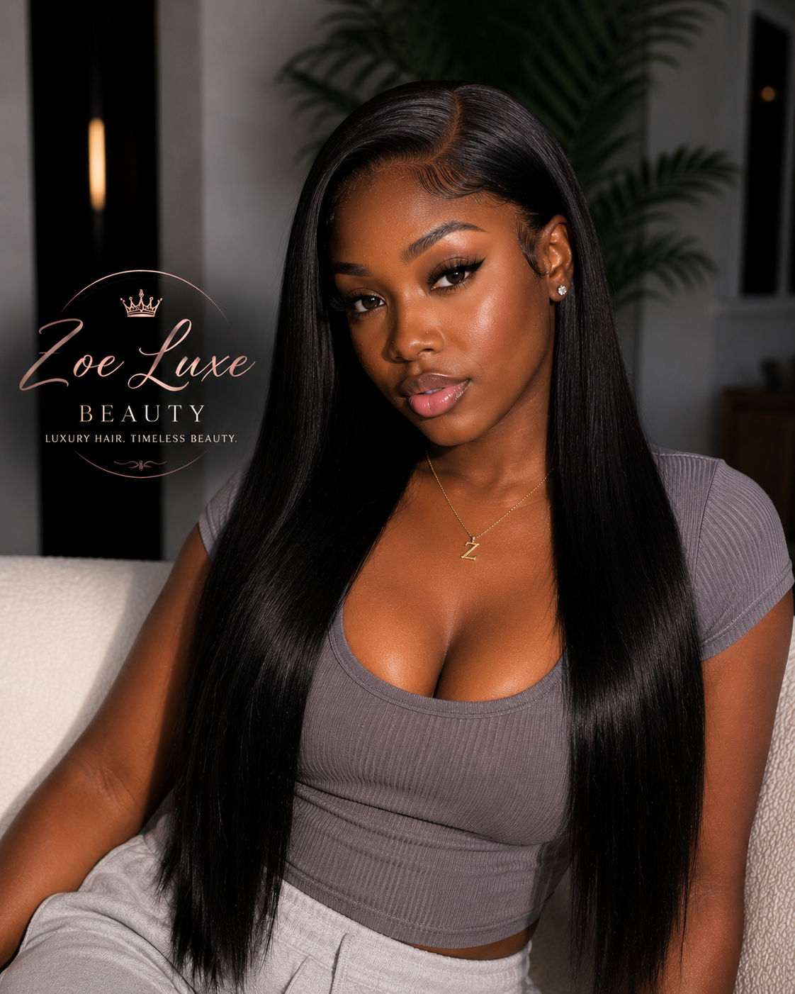 Natural Black Seamless Clip-In