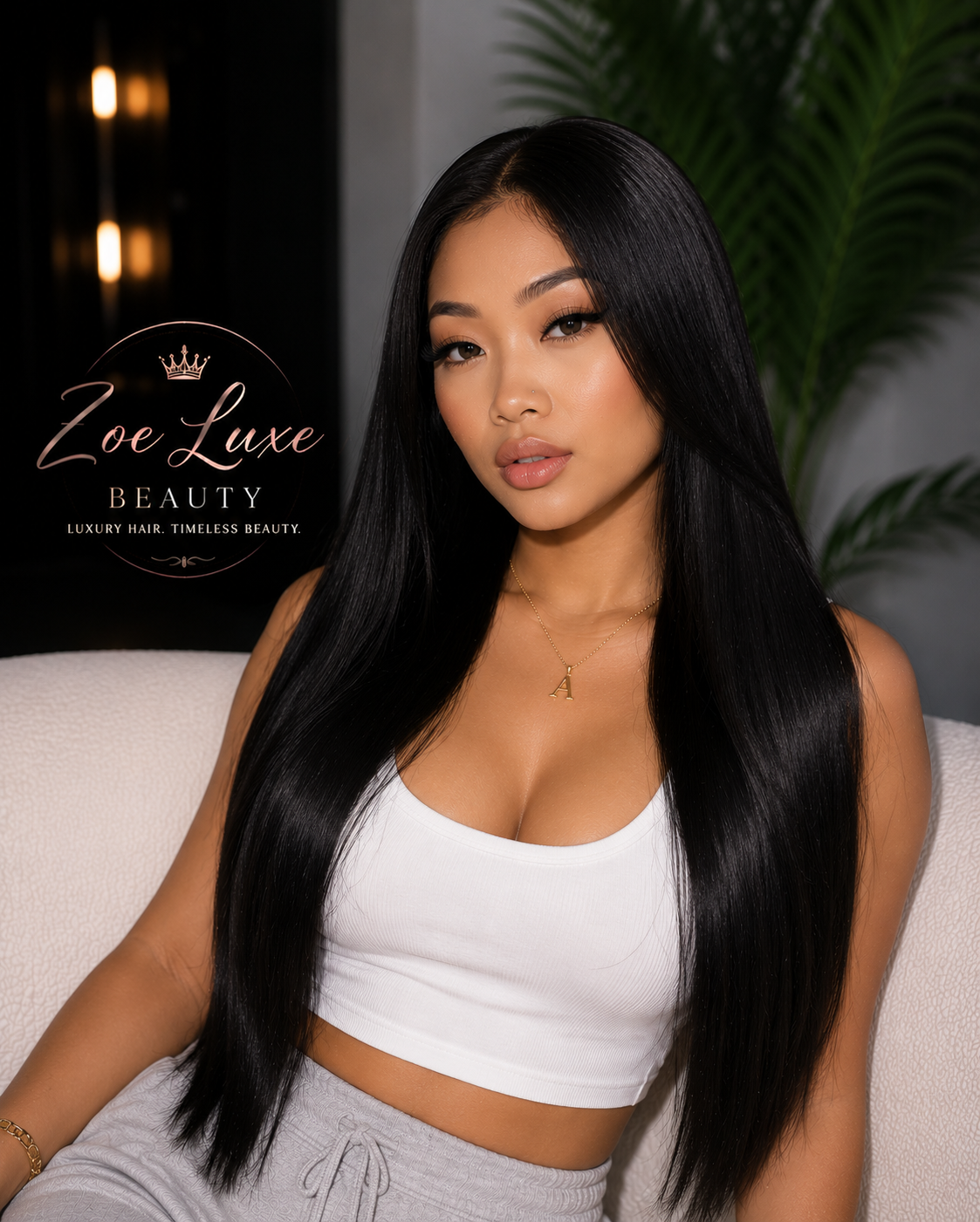 Jet Black Seamless Clip-In