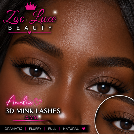 Amelia 3D Mink Lashes