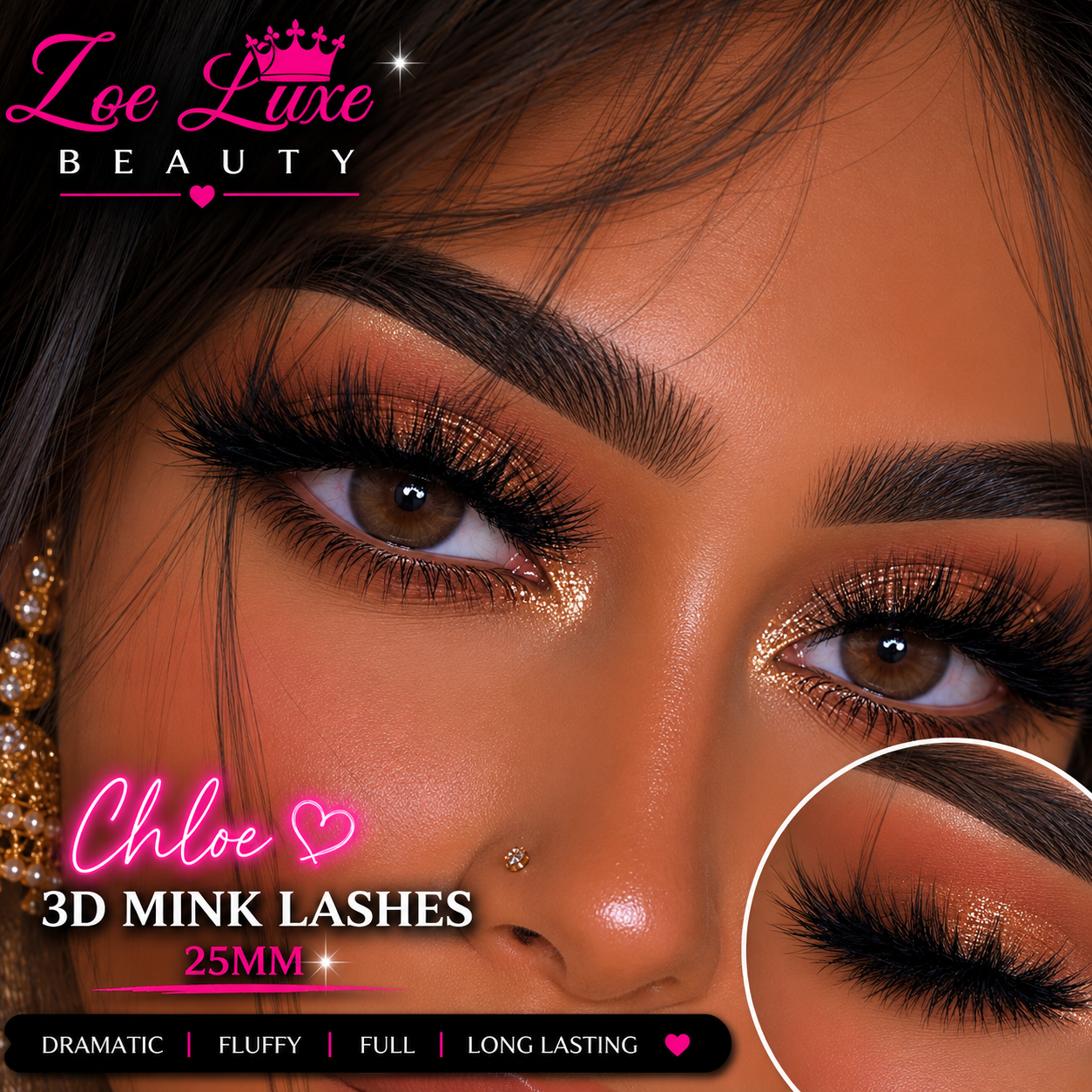 Chloe 3D Mink Lashes