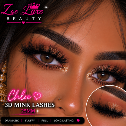 Chloe 3D Mink Lashes
