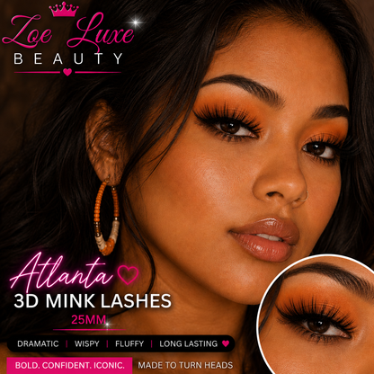 Atlanta 3D Mink Lashes