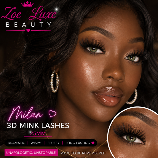 Milan 3D Mink Lashes