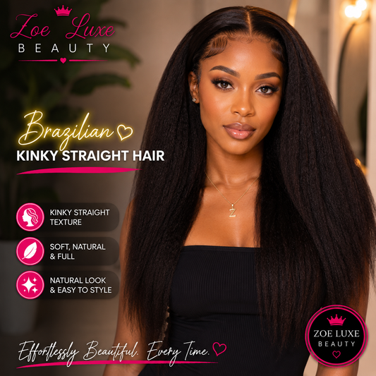 Brazilian Kinky Straight Hair