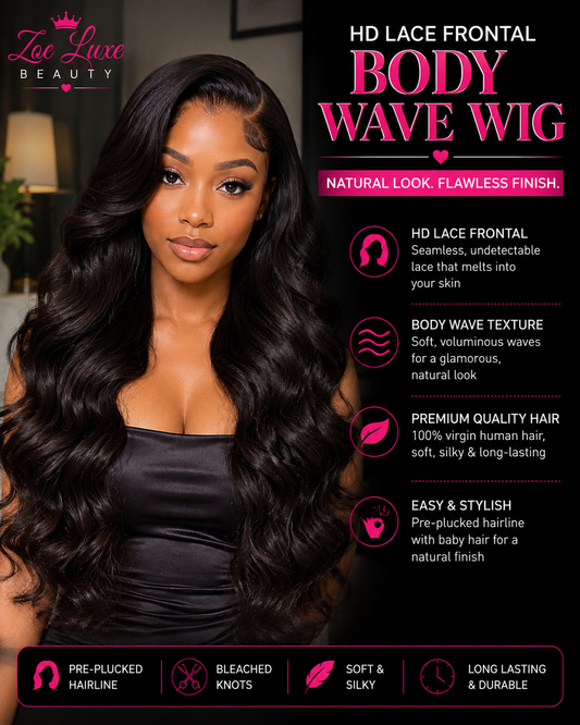 HD Lace Frontal Body Wave Wig