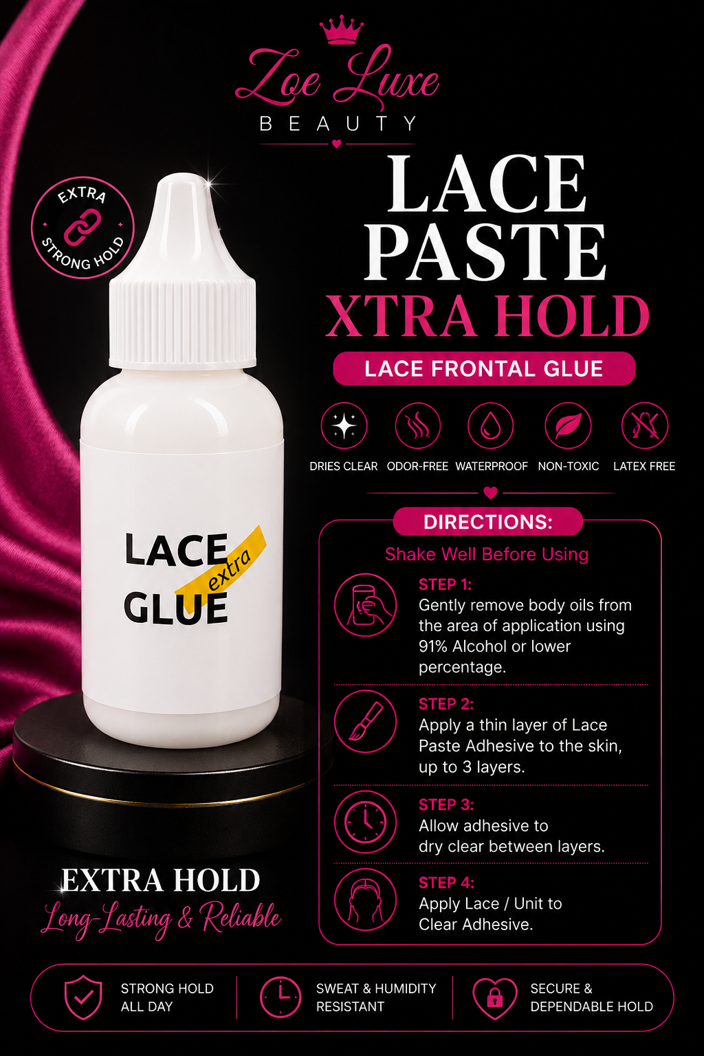 Lace Paste Xtra Hold (Lace Frontal Glue)