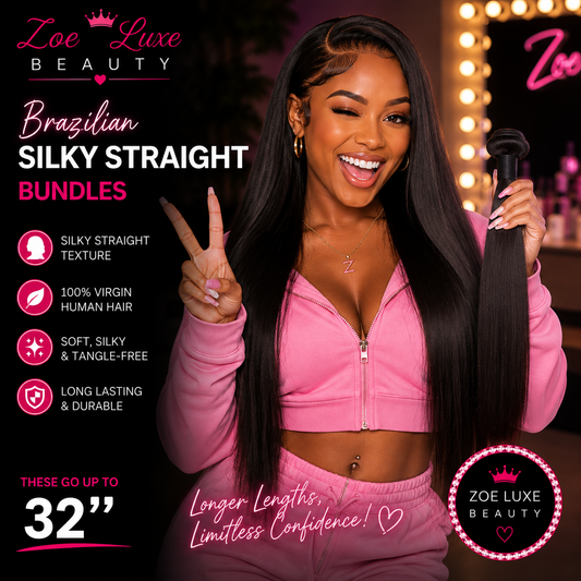 Brazilian Silky Straight Bundles