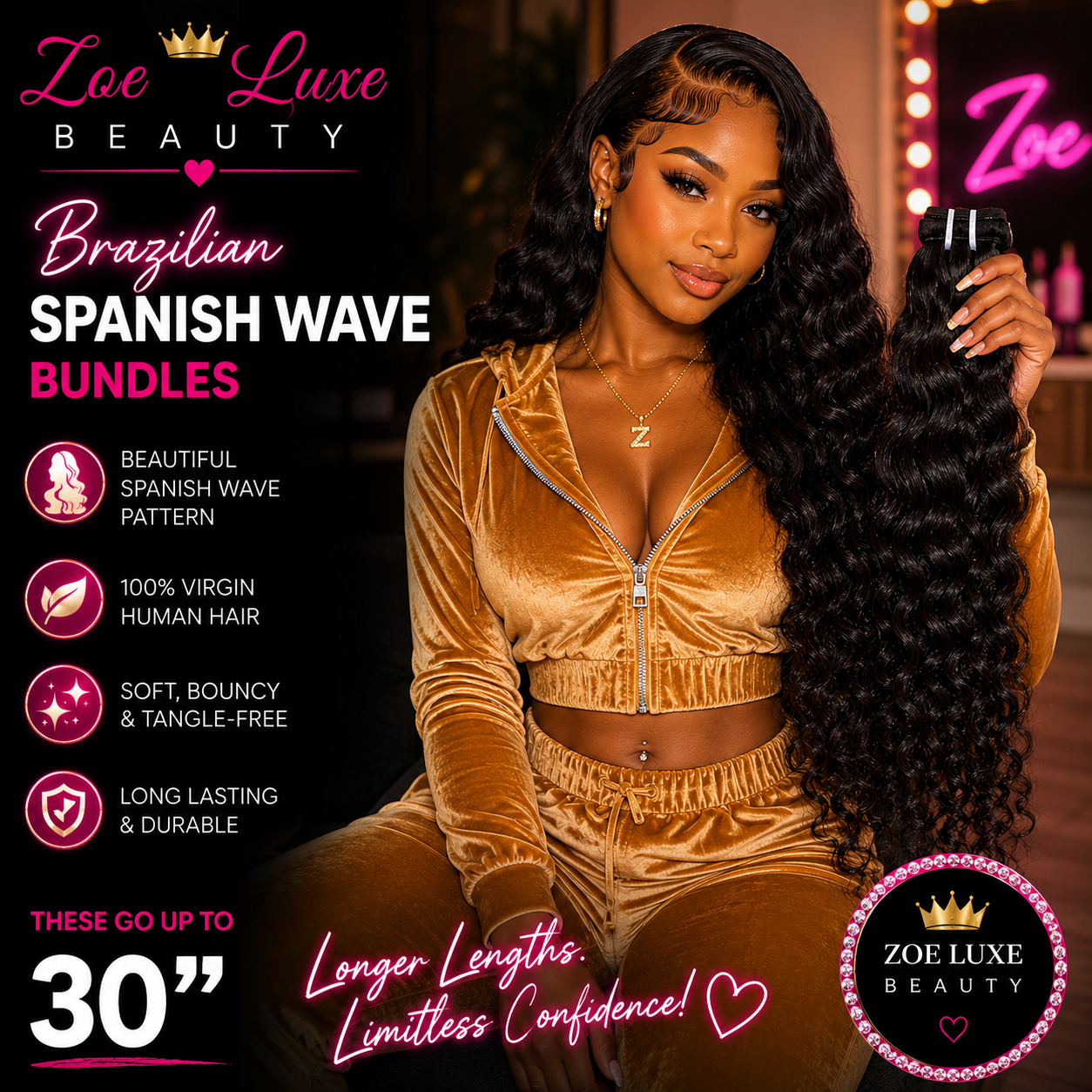 Brazilian Spanish Wave Bundles