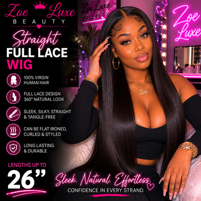 Straight Full Lace Wig