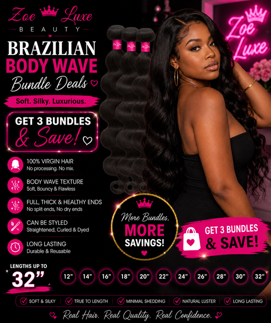 Brazilian Body Wave Bundle Deals