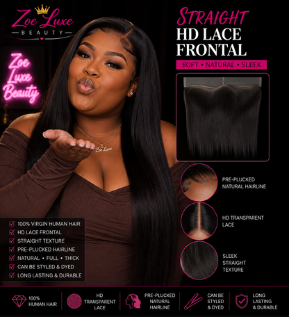 Straight HD Lace Frontal