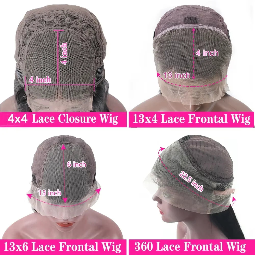 Kinky Straight Lace Front Wig