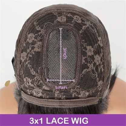 Straight Bob Wig with Bangs