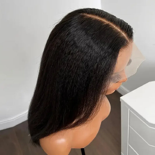 Kinky Straight Lace Front Wig