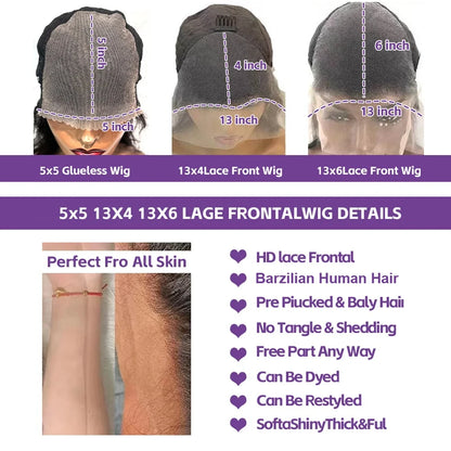 HD Lace Frontal Body Wave Wig